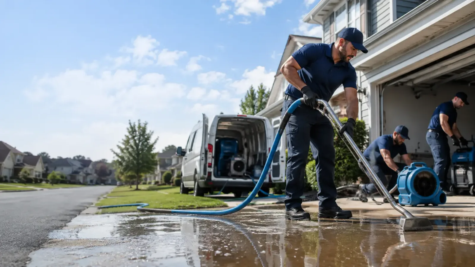 Flood Damage Restoration in Hiltons, VA